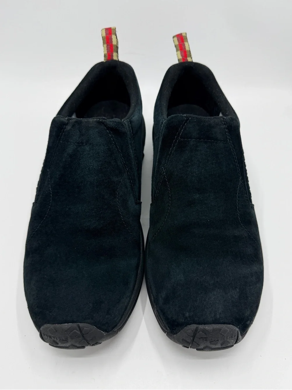 Merrell Jungle Moc, Black Suede, men’s 10.5, Excellent Condition